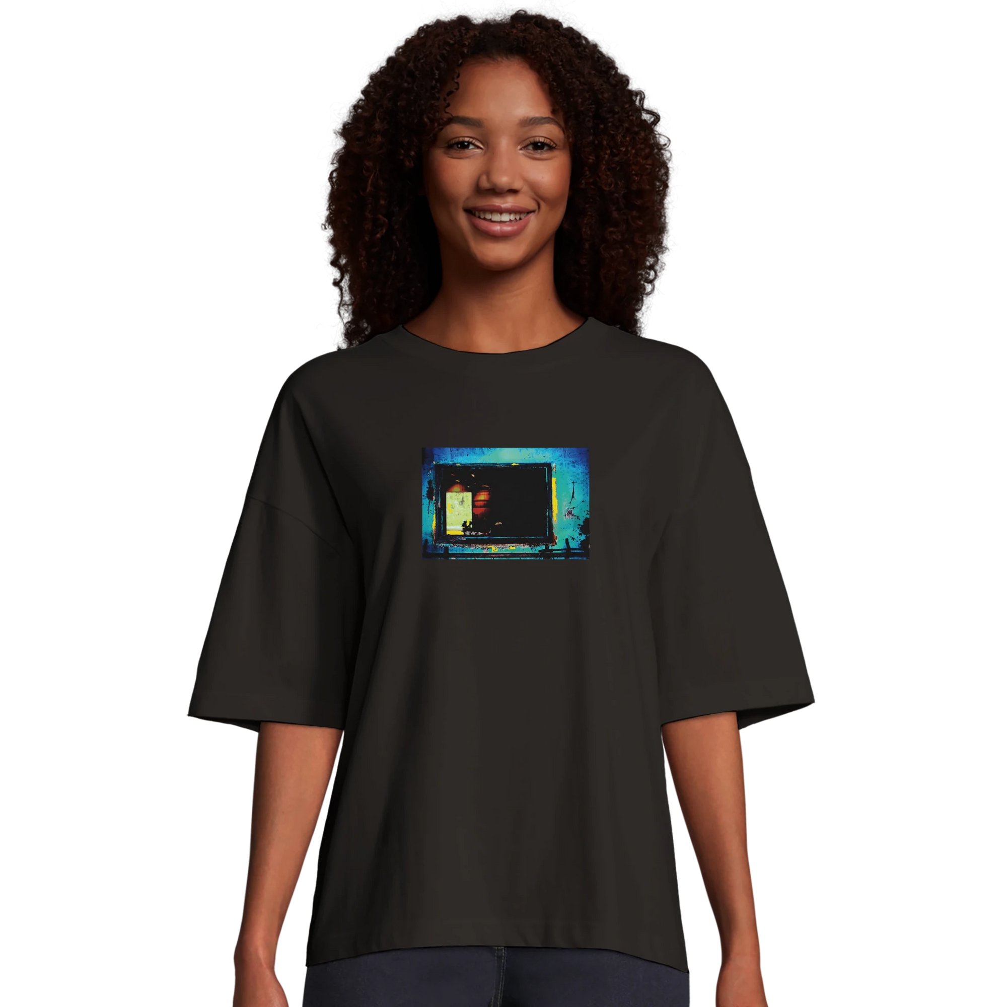 Marvelous - "Web of Colors" T-shirt Deep Black XS 17