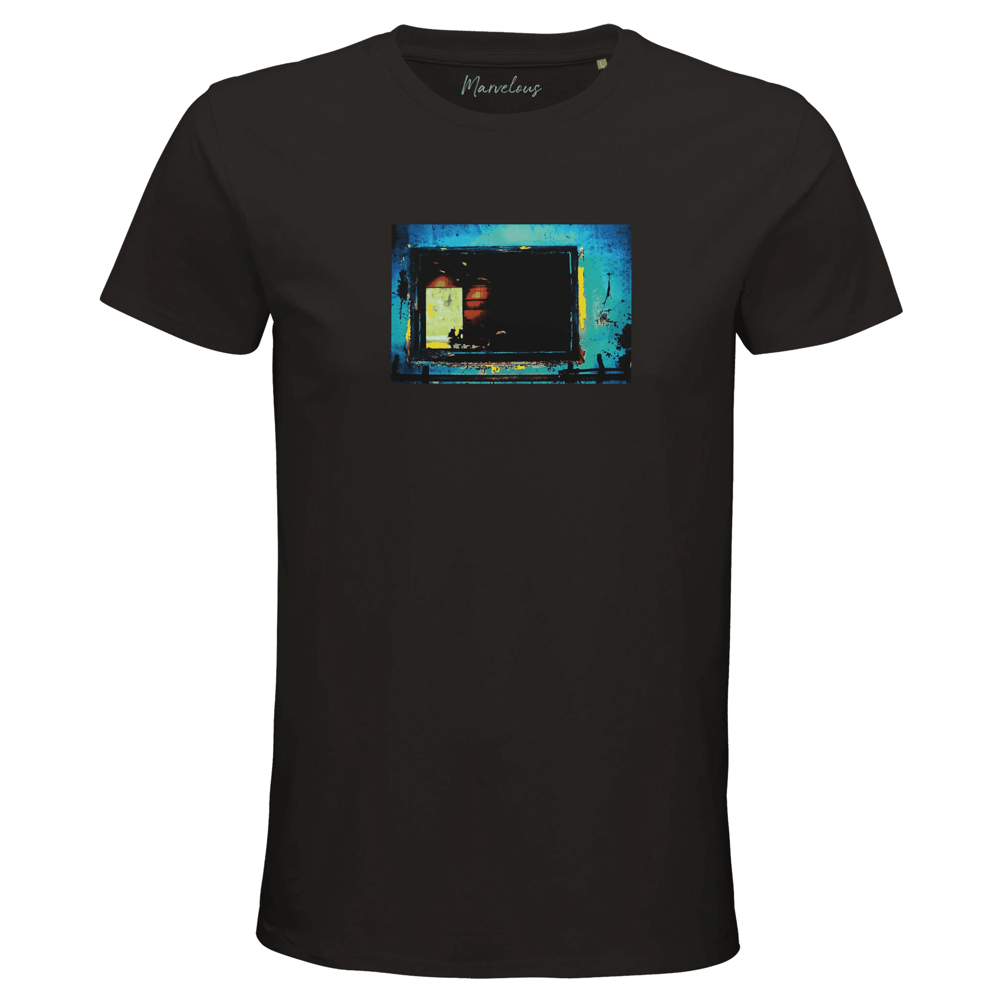 Marvelous - "Web of Colors" T-shirt Deep Black XS 16