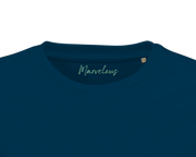 Marvelous - "Web of Colors" T-shirt denim XS 2