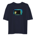 Marvelous - "Web of Colors" T-shirt French Navy XS 1