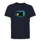 Marvelous - "Web of Colors" T-shirt French Navy XS 1