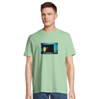 Marvelous - "Web of Colors" T-shirt frozen green XS 4