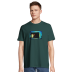Marvelous - "Web of Colors" T-shirt green empire XS 4
