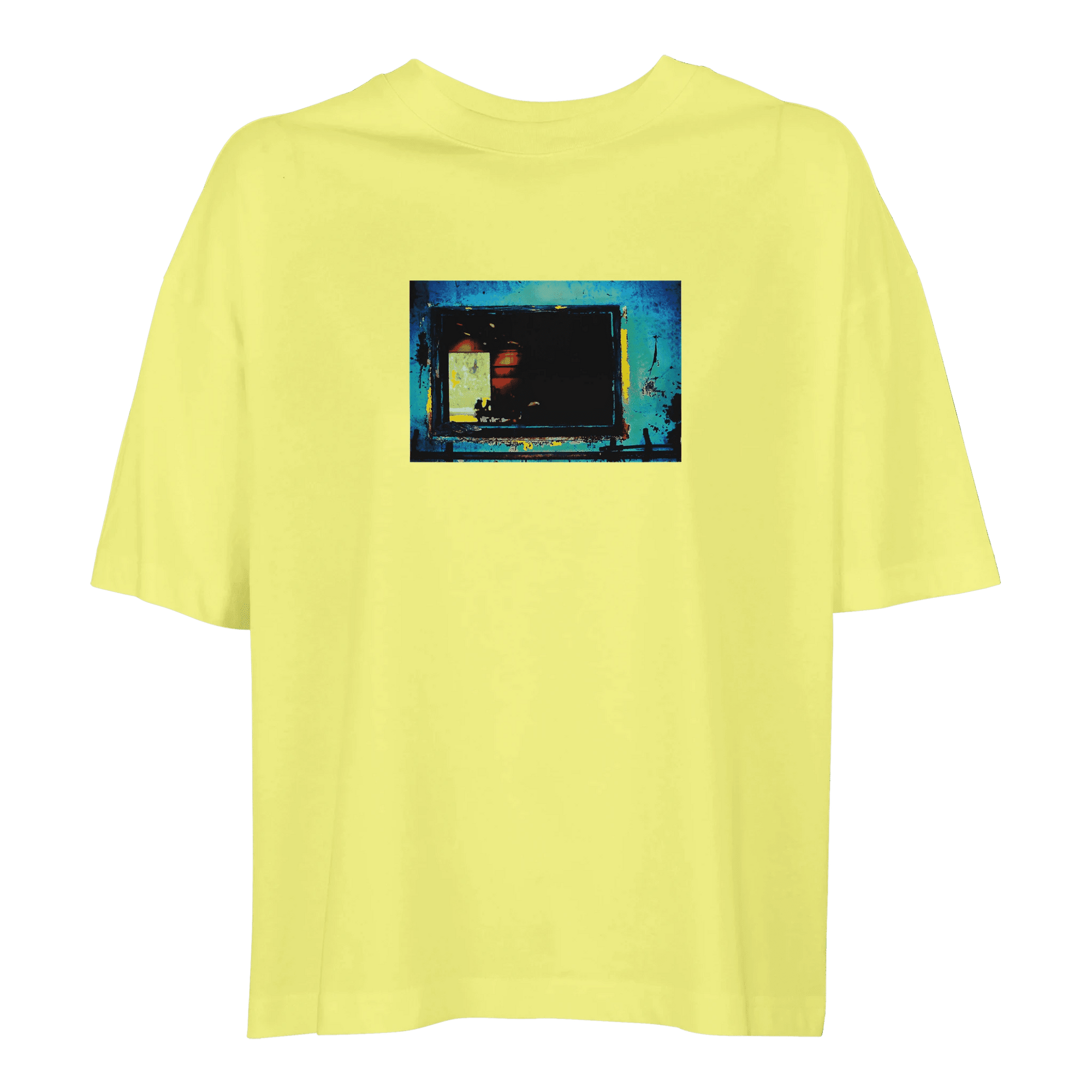 Marvelous - "Web of Colors" T-shirt Light Yellow XS 24