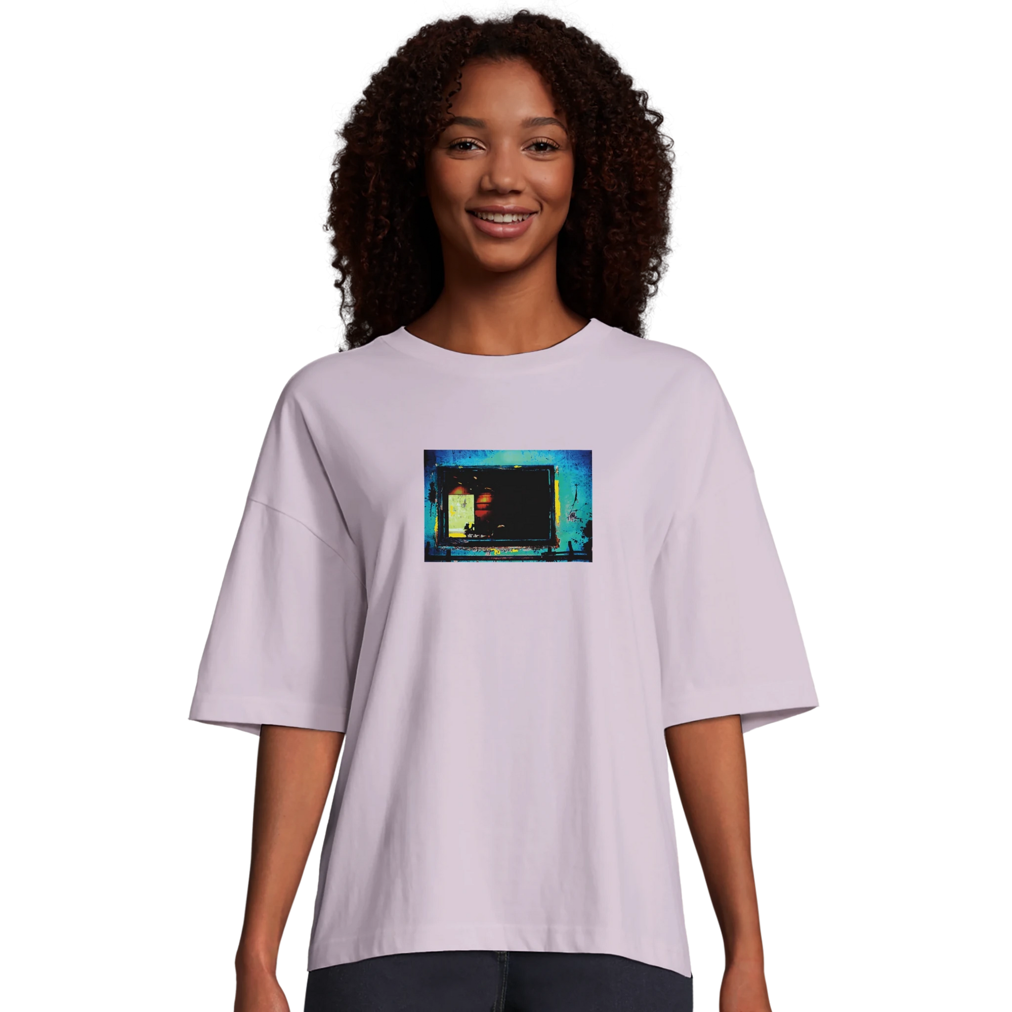 Marvelous - "Web of Colors" T-shirt lilak XS 32