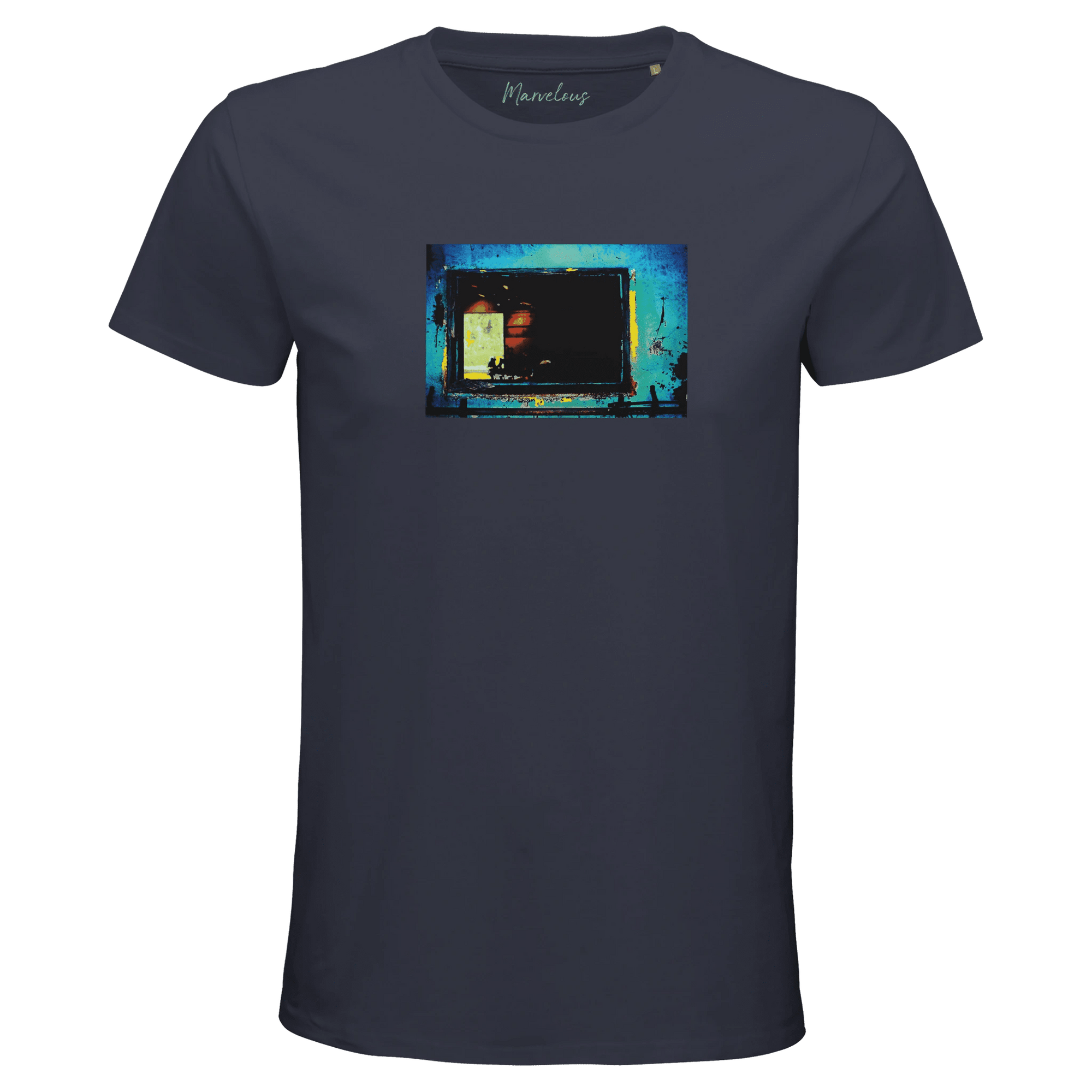 Marvelous - "Web of Colors" T-shirt mouse grey XS 14