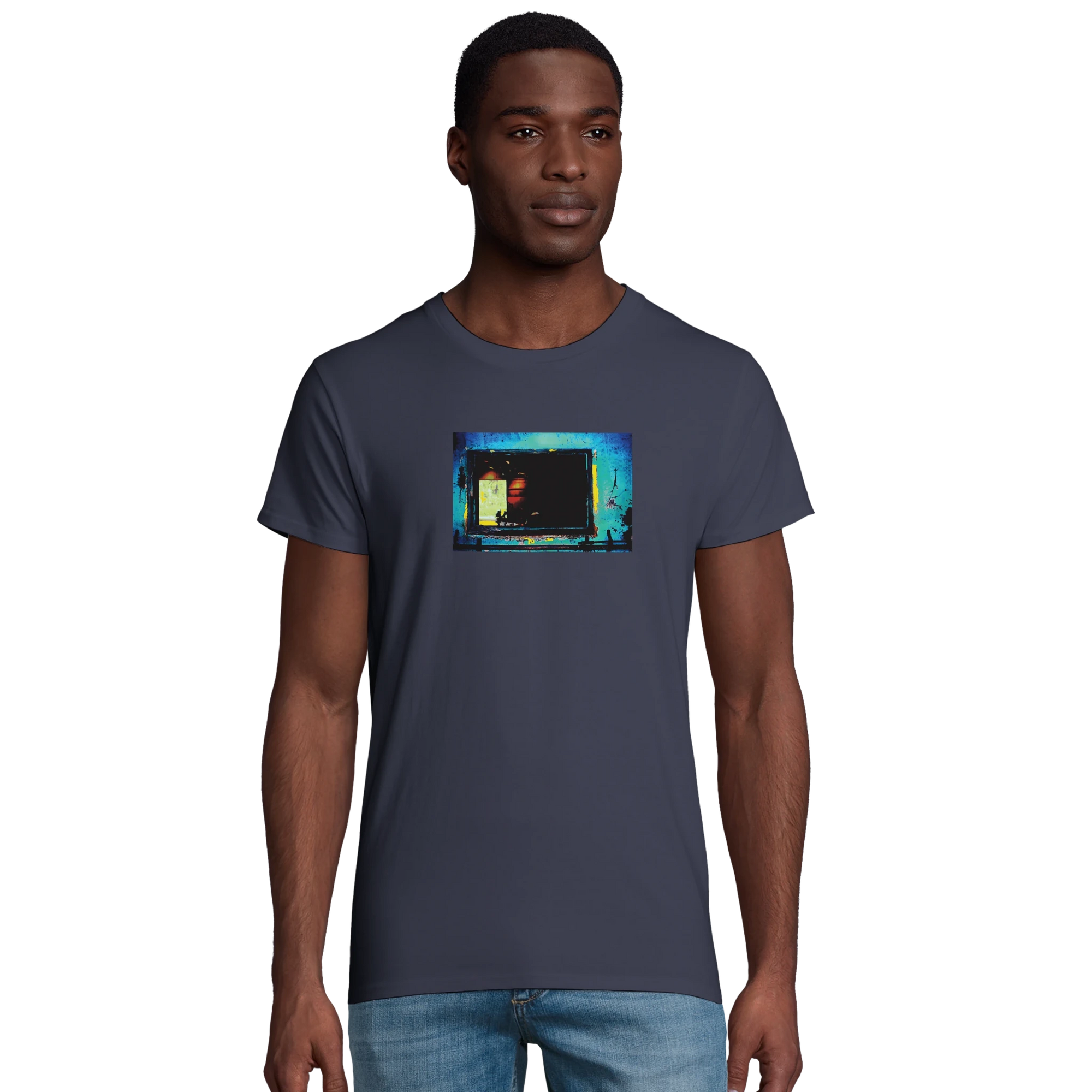 Marvelous - "Web of Colors" T-shirt mouse grey XS 4
