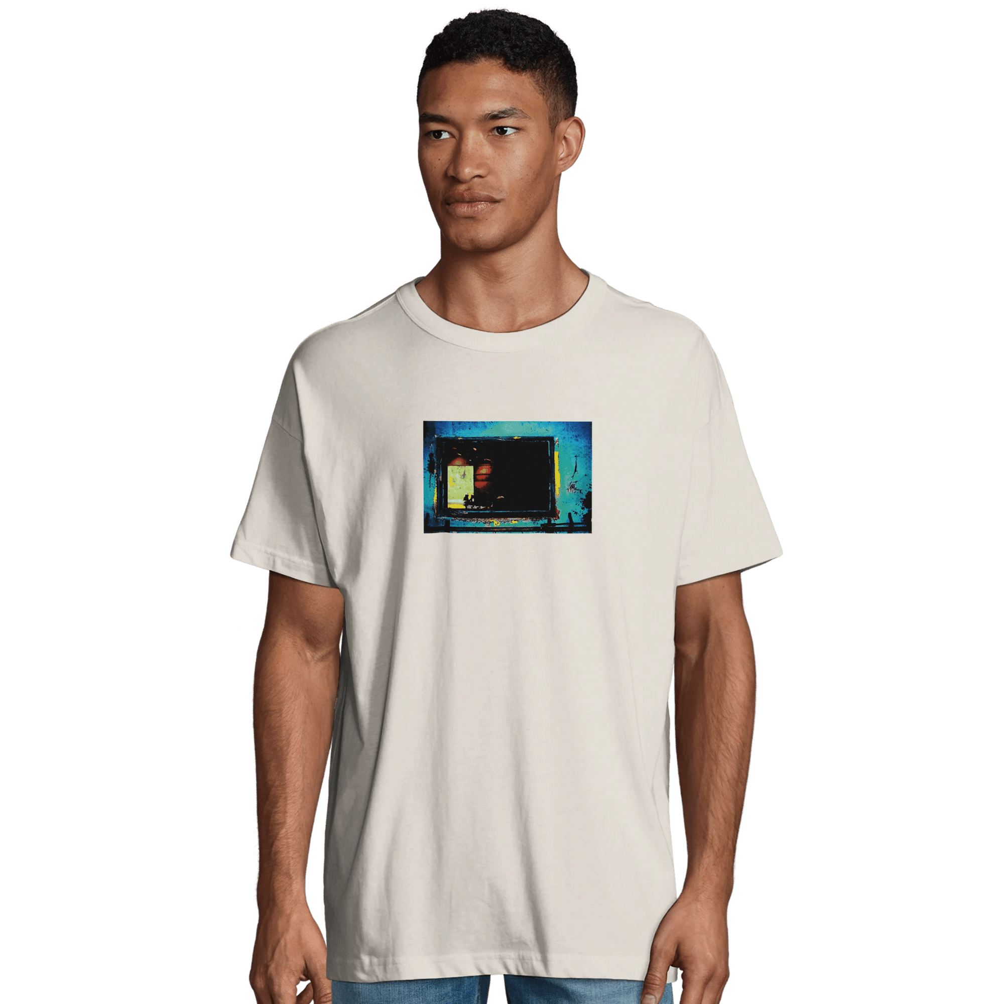 Marvelous - "Web of Colors" T-shirt Off White S 7