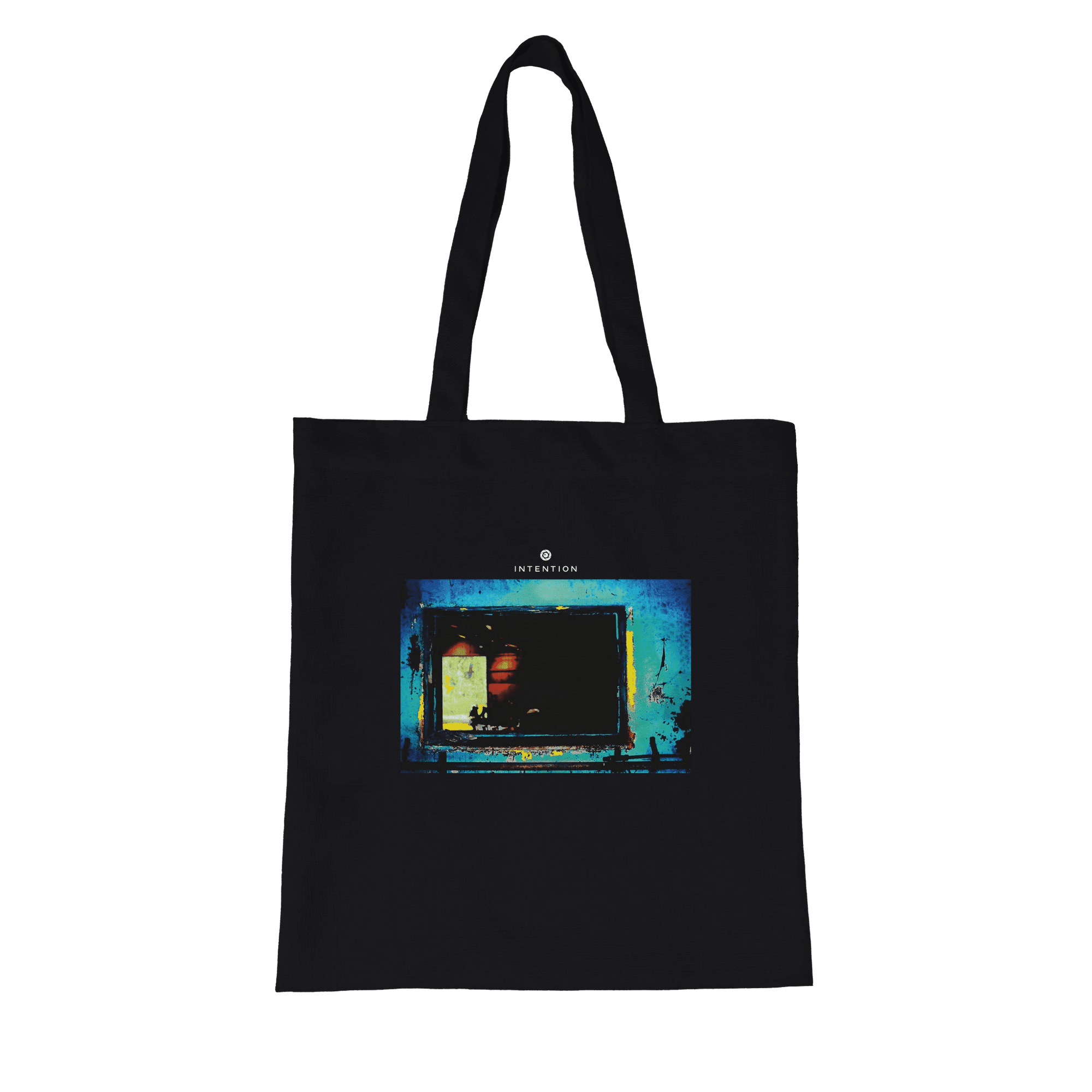 Marvelous - "Web Of Colors" Tote Bag Black 1