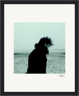Misty Mind Framed print 20x25 cm / 8x10″ Black frame 83