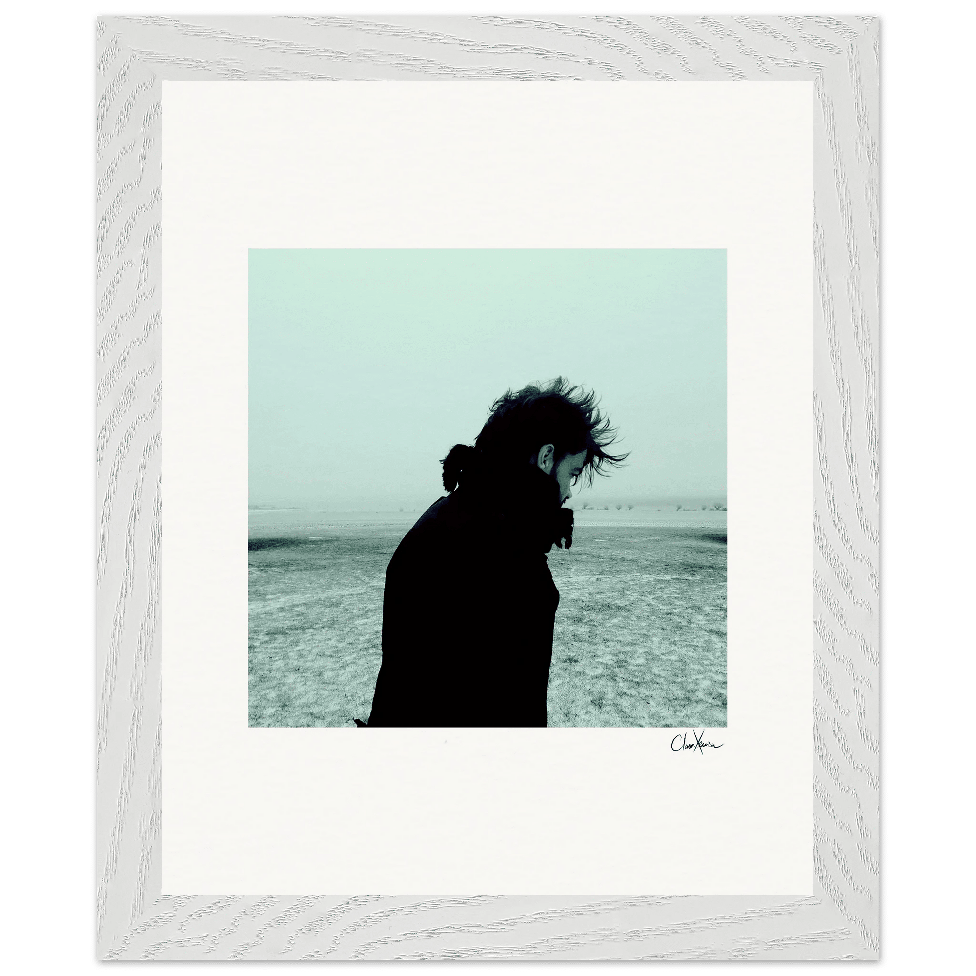 Misty Mind Framed print 20x25 cm / 8x10″ White frame 8
