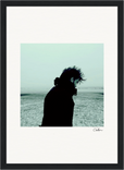 Misty Mind Framed print 21x29.7 cm / 8x12" Black frame 80