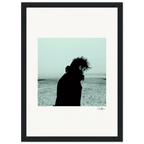 Misty Mind Framed print 21x29.7 cm / 8x12" Black frame 80