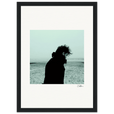 Misty Mind Framed print 21x29.7 cm / 8x12" Black frame 80