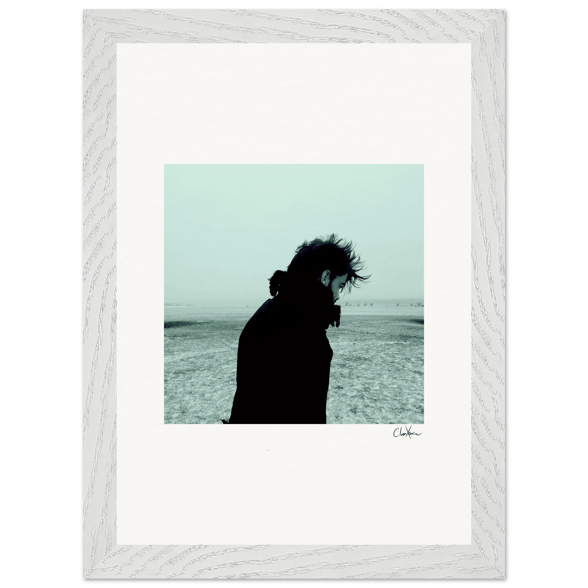 Misty Mind Framed print 21x29.7 cm / 8x12" White frame 9