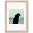Misty Mind Framed print 21x29.7 cm / 8x12" Wood frame 24