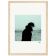 Misty Mind Framed print 21x29.7 cm / 8x12" Wood frame 35
