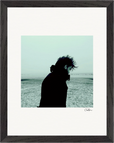 Misty Mind Framed print 27x35 cm / 11x14″ Black frame 40