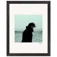 Misty Mind Framed print 27x35 cm / 11x14″ Black frame 40