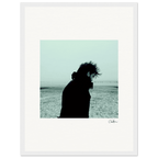 Misty Mind Framed print 30x40 cm / 12x16″ White frame 19