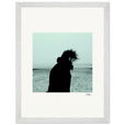 Misty Mind Framed print 30x40 cm / 12x16″ White frame 12