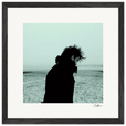 Misty Mind Framed print 40x40 cm / 16x16″ Black frame 43