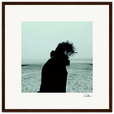 Misty Mind Framed print 40x40 cm / 16x16″ Dark wood frame 68