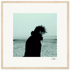 Misty Mind Framed print 40x40 cm / 16x16″ Wood frame 42