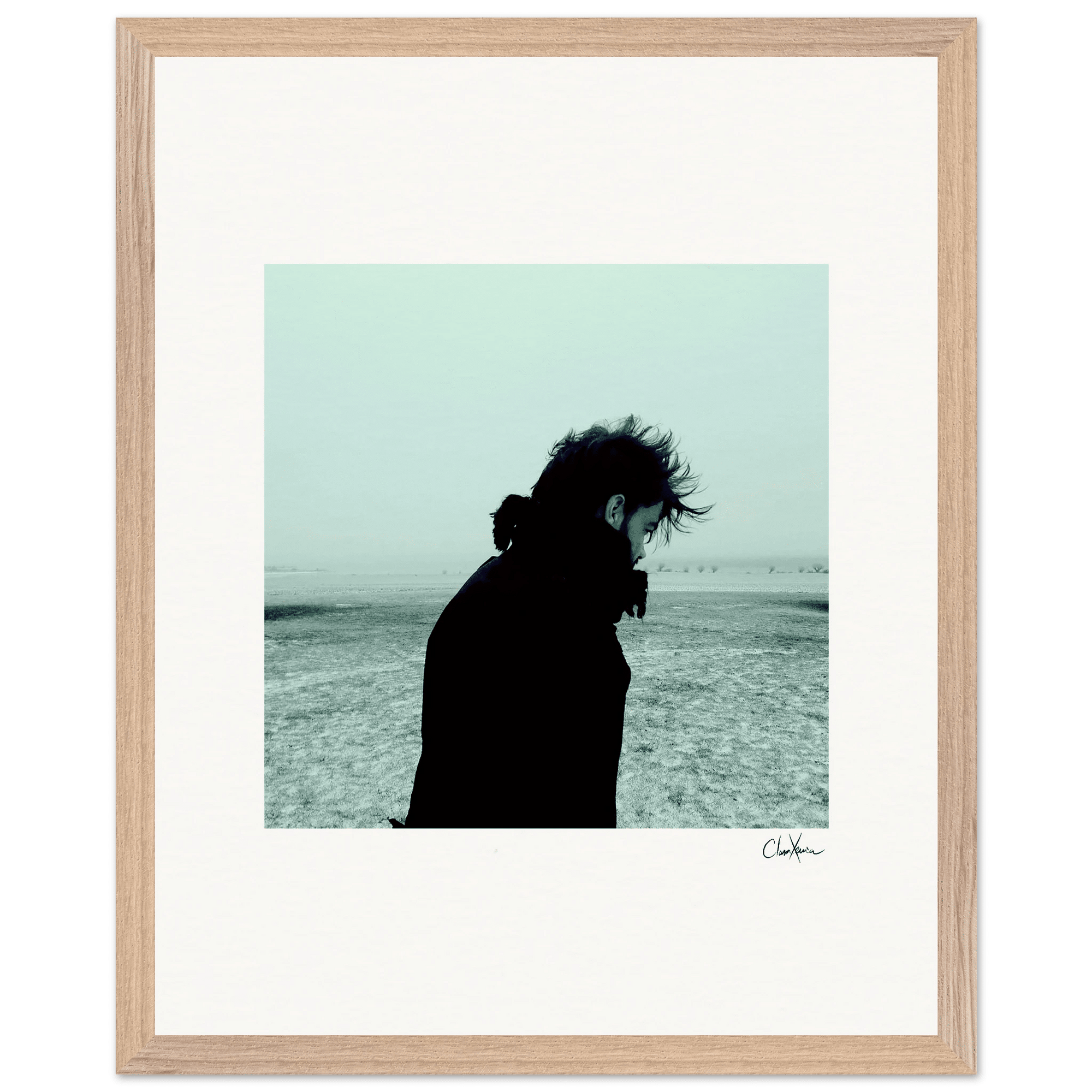 Misty Mind Framed print 40x50 cm / 16x20″ Wood frame 29