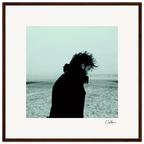 Misty Mind Framed print 50x50 cm / 20x20″ Dark wood frame 65
