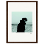 Misty Mind Framed print 60x80 cm / 24x32″ Dark wood frame 58