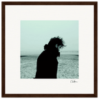 Misty Mind Framed print 60x80 cm / 24x32″ Dark wood frame 61