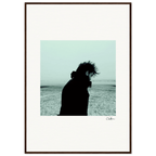 Misty Mind Framed print 70x100 cm / 28x40″ Dark wood frame 71