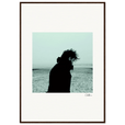Misty Mind Framed print 70x100 cm / 28x40″ Dark wood frame 71