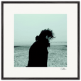 Misty Mind Framed print 70x70 cm / 28x28″ Black frame 49