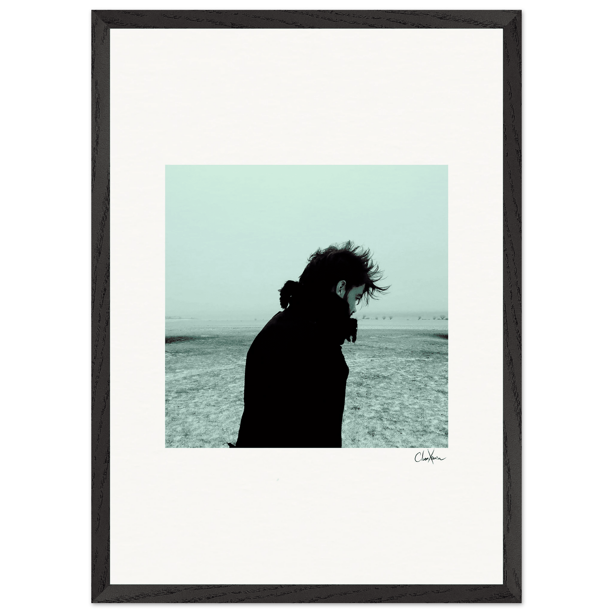 Misty Mind Framed print A2 (42 x 59.4 cm) Black frame 46