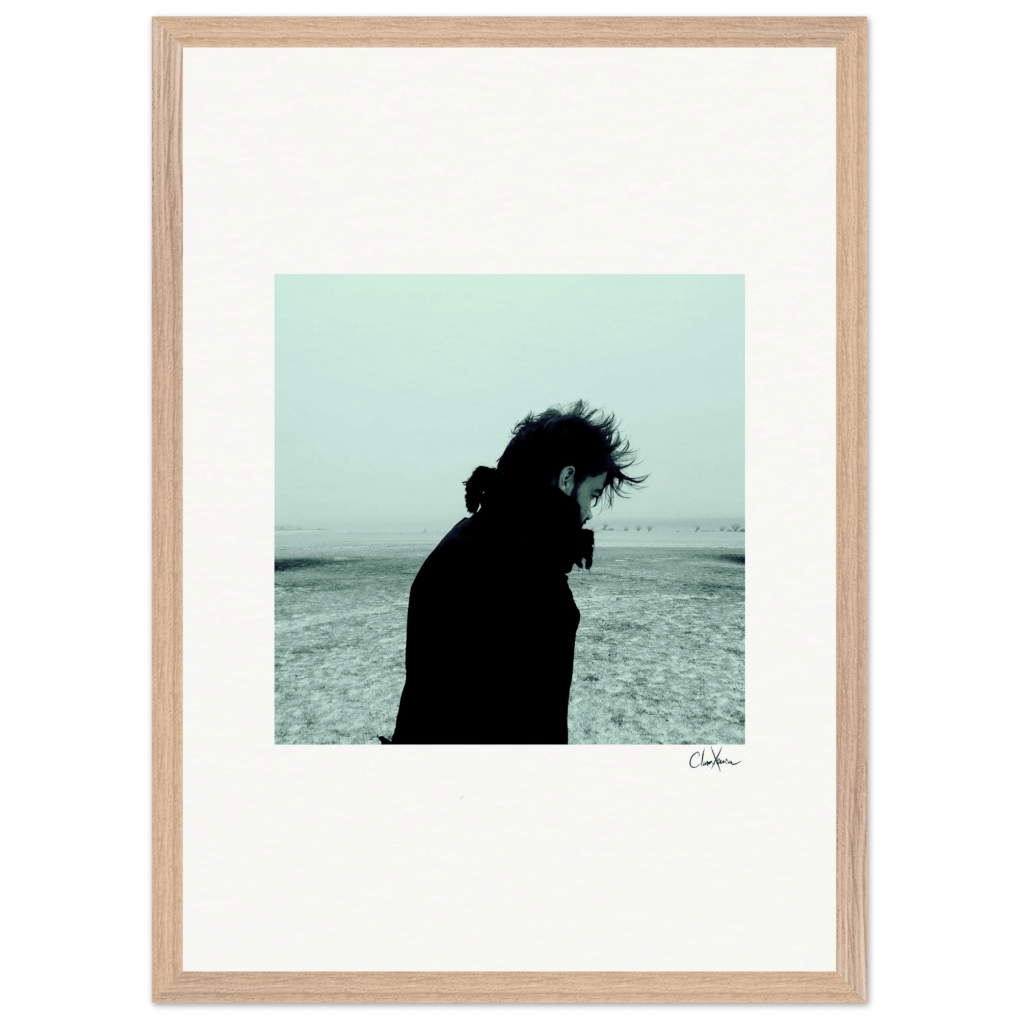 Misty Mind Framed print A2 (42 x 59.4 cm) Wood frame 31