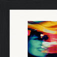 Moving Smiles Framed print 13x18 cm / 5x7″ Black frame corner detail