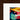 Moving Smiles Framed print 13x18 cm / 5x7″ Dark wood frame corner detail