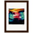 Moving Smiles Framed print 13x18 cm / 5x7″ Dark wood frame