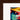 Moving Smiles Framed print 15x20 cm / 6x8″ Dark wood frame corner detail