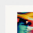 Moving Smiles Framed print 15x20 cm / 6x8″ White frame corner detail