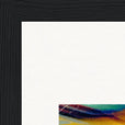 Moving Smiles Framed print 20x25 cm / 8x10″ Black frame corner detail
