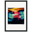 Moving Smiles Framed print 21x29.7 cm / 8x12" Black frame
