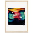 Moving Smiles Framed print 21x29.7 cm / 8x12" Wood frame