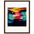 Moving Smiles Framed print 27x35 cm / 11x14″ Dark wood frame
