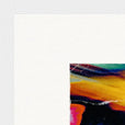 Moving Smiles Framed print 27x35 cm / 11x14″ White frame corner detail
