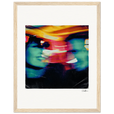Moving Smiles Framed print 27x35 cm / 11x14″ Wood frame