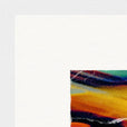 Moving Smiles Framed print 30x30 cm / 12x12″ White frame corner detail