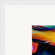 Moving Smiles Framed print 30x40 cm / 12x16″ White frame corner detail